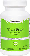 Вітекс, Vitex Fruit, Vitacost, 400 мг, 100 капсул