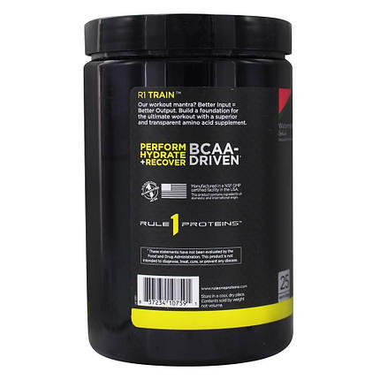 Rule One Proteins Train BCAAs 378 g, фото 3
