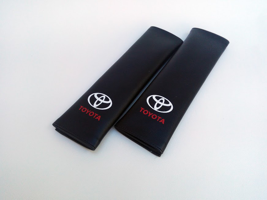 Накладка на ремінь безпеки TOYOTA BLACK