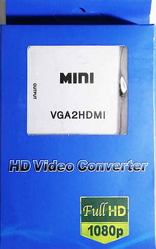 Перехідник VGA — HDMI — зі звуком