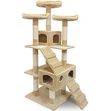 Ігровий комплекс Big Jump I — 175 x 50 x 50 см, будиночок для кота