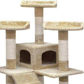 Ігровий комплекс Big Jump I — 175 x 50 x 50 см, будиночок для кота, фото 5