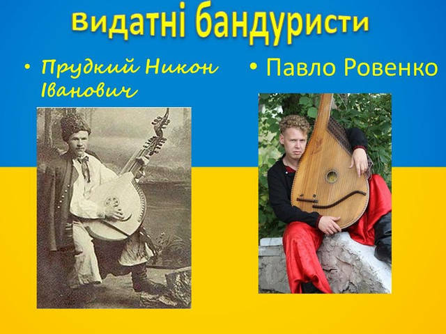 «Видатні бандуристи України»