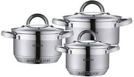 Набір кухонного посуду 6 предметів Bohmann BH-0715