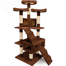 Ігровий комплекс Big Jump 2 — 175 x 50 x 50 см, будиночок для кота