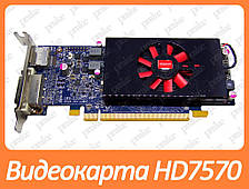 Відеокарта AMD Radeon HD 7570 1gb PCI-Ex DDR5 128bit (DVI + DP) низькопрофільна
