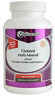 Хелатные мультиминералы, Vitacost, Chelated Multimineral - Albion® Chelates and Complexes, 120 капсул