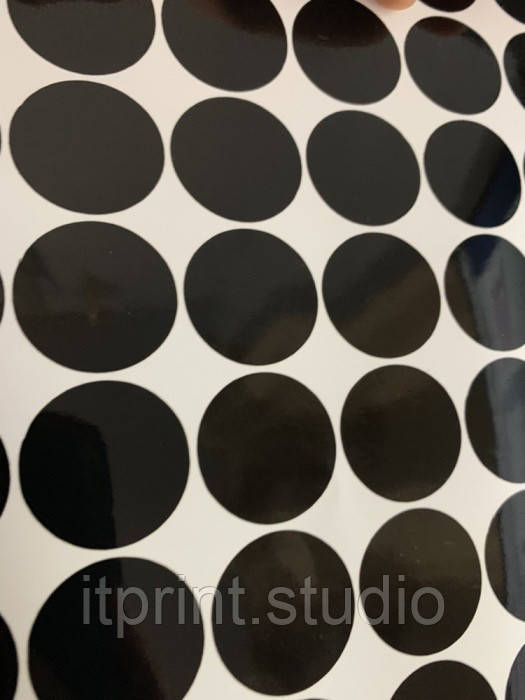 Чорні круглі 50 мм