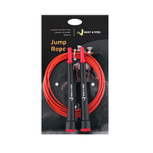 Швидкісна скакалка Way4You Ultra Speed Cable Rope 1