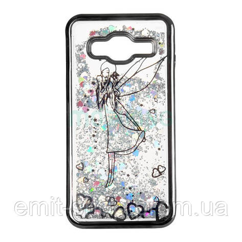 Силіконовий чохол Beckberg Aqua для Samsung Galaxy J6 2018 (J600) Fairy Black, фото 2