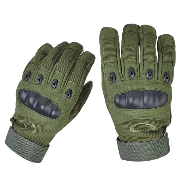Тактичні рукавички палі OAKLEY (оліва) XL