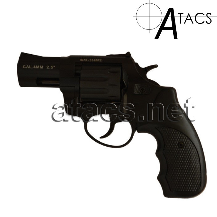 Револьвер під патрон Флобера Stalker 2.5" S, чорний