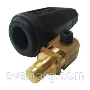 Байонетний штекер "тато" BSB 35–50 мм² для зварювального кабелю (втулка 12,5 мм)