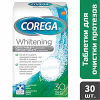 Таблетки Corega для очистки зубных протезов отбеливающие, 30 шт.