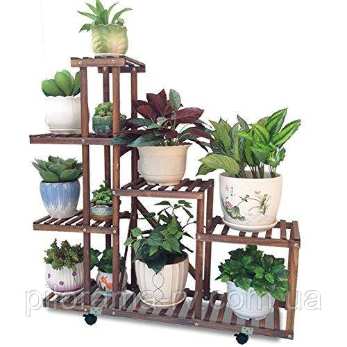 Подставка для цветов из дерева (ID#901814708), цена: 3250 ₴, купить на ...