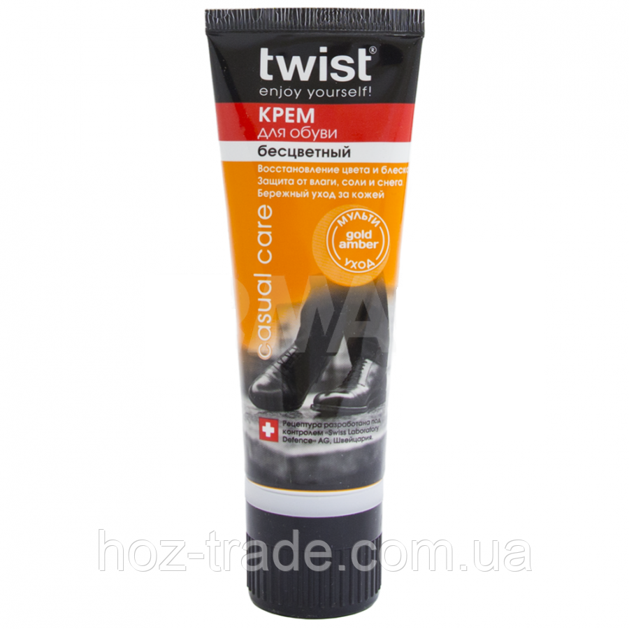 Крем для взуття Twist 75 ml Безбарвна Україна