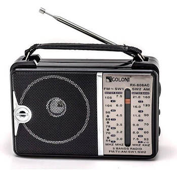 Радіоприймачі-GOLON RX-606 (40 шт./яскравий)