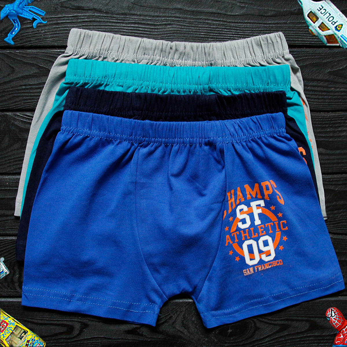 Дитячі труси боксери для хлопчика Nicoletta (вік: 10-11) 30651 | 5 шт.