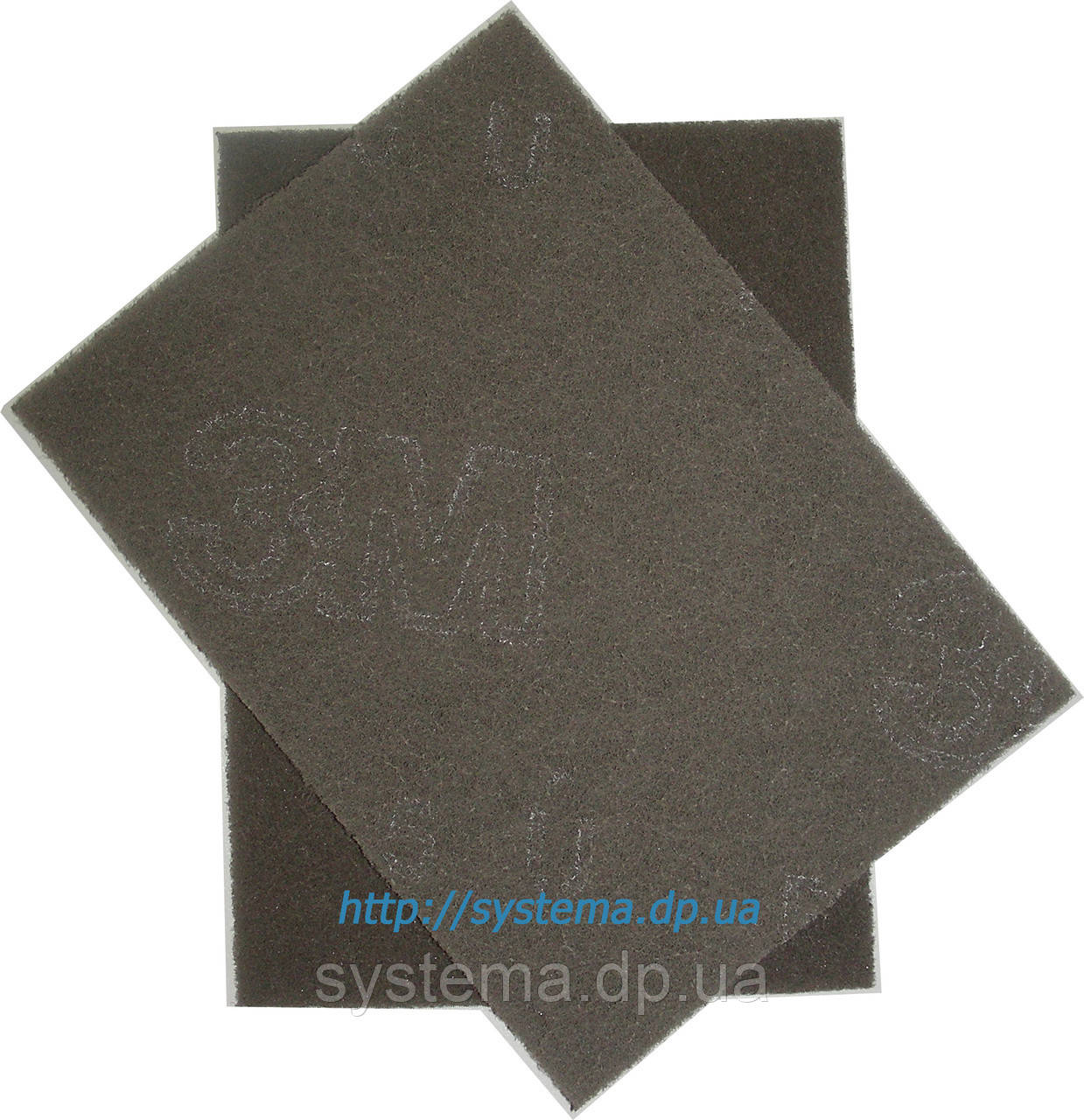 Шліфувальний лист скотч-брайт, 158 х 224 мм, S UFN, сірий - 3M 07448+ Scotch-Brite