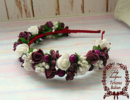 Обруч ручної роботи від Tetiana Bakun