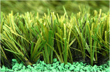 Гумова крихта для штучної трави зелена