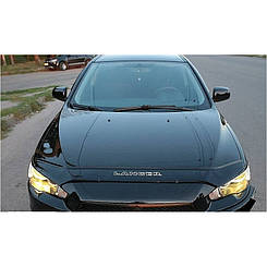 Дефлектор капота для Mitsubishi Lancer (2007>) (VT-52)