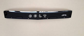 Мухобійка Mitsubishi Colt (2002-2008) (VT-52) Дефлектор капота накладка