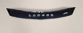 Мухобійка Mitsubishi Lancer з (короткий) (2003>) (VT-52) Дефлектор капота накладка