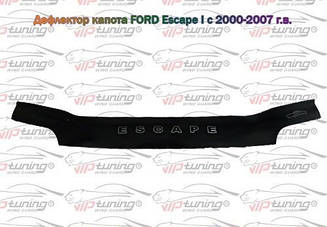 Дефлектор капота для Ford Escape I (2000-2007) (VT-52)