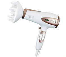 Новий фен для волосся з функцією іонізації Adler AD2248 з Європи з гарантією