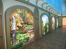 Світлові панно і композитні панелі в інтер'єрі 1