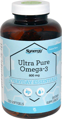 Омега-3, Vitacost, Omega-3 Lemon, 800 мг, 120 капсул