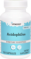 Ацидофілін, Vitacost, Acidophilus, 2 мільярда CFU, 250 капсул