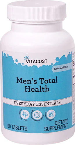 Чоловічі полівітаміни, Vitacost, men's Total Health Multivitamin Amino Acid, 90 таблеток