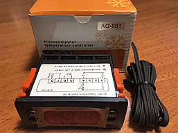 Контролер температури (мікропроцесор) AG-961 Китай (однодатчиковий)