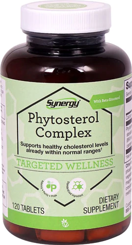 Комплекс фітостеролів з бета-ситостеролом, Vitacost, Phytosterol Complex with Beta-Sitosterol, 120 таблеток