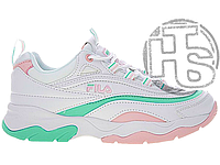 Женские кроссовки Folder X Fila Ray White Pink Mint