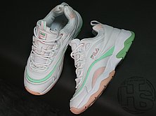 Жіночі кросівки Folder X Fila Ray White Pink Mint, фото 3
