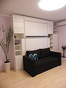 Шафа ліжко диван. Ліжко трансформер з диваном. Спальне місце 140*200