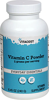 Вітамін С (в порошку), Vitamin C Powder, Vitacost, 240 грам