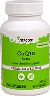 Коензим Q10, Vitacost, CoQ10, 60 мг, 120 капсул