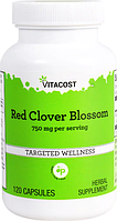 Червона конюшина, Vitacost, Red Clover Blossom, 750 мг, 120 капсул