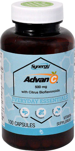 Вітамін С з цитрусовими біофлавоноїдами, Vitacost, Advan-C® with Citrus Bioflavonoids, 500 мг, 100 капсул