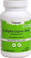 Альфа-ліпоєва кислота, Vitacost, R-Alpha Lipoic Acid, 210 мг, 60 капсул