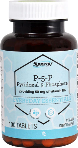 Піридоксаль-5-фосфат, Vitacost, Pyridoxal-5-Phosphate, 50 мг, 100 таблеток