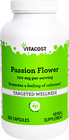 Пасифлора, Vitacost, Passion Flower, 700 мг, 300 капсул