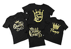 Сімейні футболки "Король і Королева"