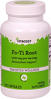 Корень горца, Vitacost, Fo-Ti Root, 1220 мг, 100 капсул
