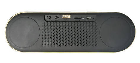 Бездротова переносна Bluetooth колонка New Rixing NR-3014 стильна колонка з дисплеєм, фото 6