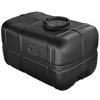 Ємність 200 л нехарчова прямокутна чорна Командор 2000